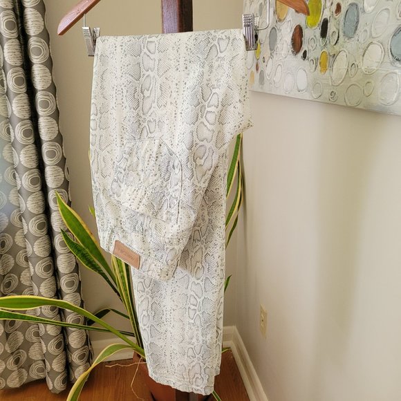 Marc Cain Snakeskin Print Jeans (Size N. 2) US 6 - Picture 2 of 10